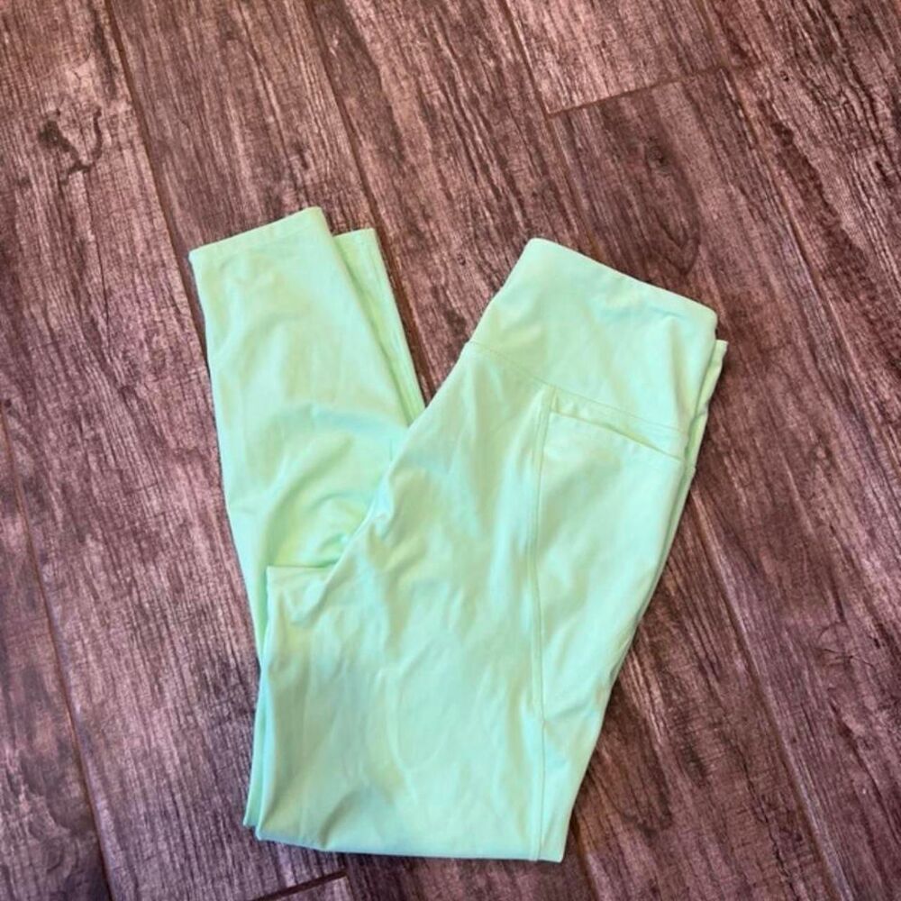 Mint green leggings